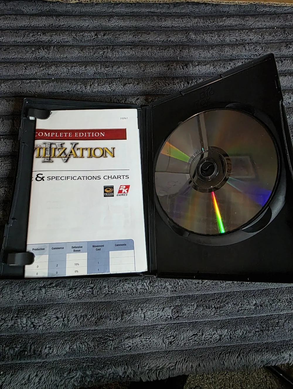 ​Sid Meier's Civilization IV 4 The Complete Edition (PC, 2009) CIB - All Expansi